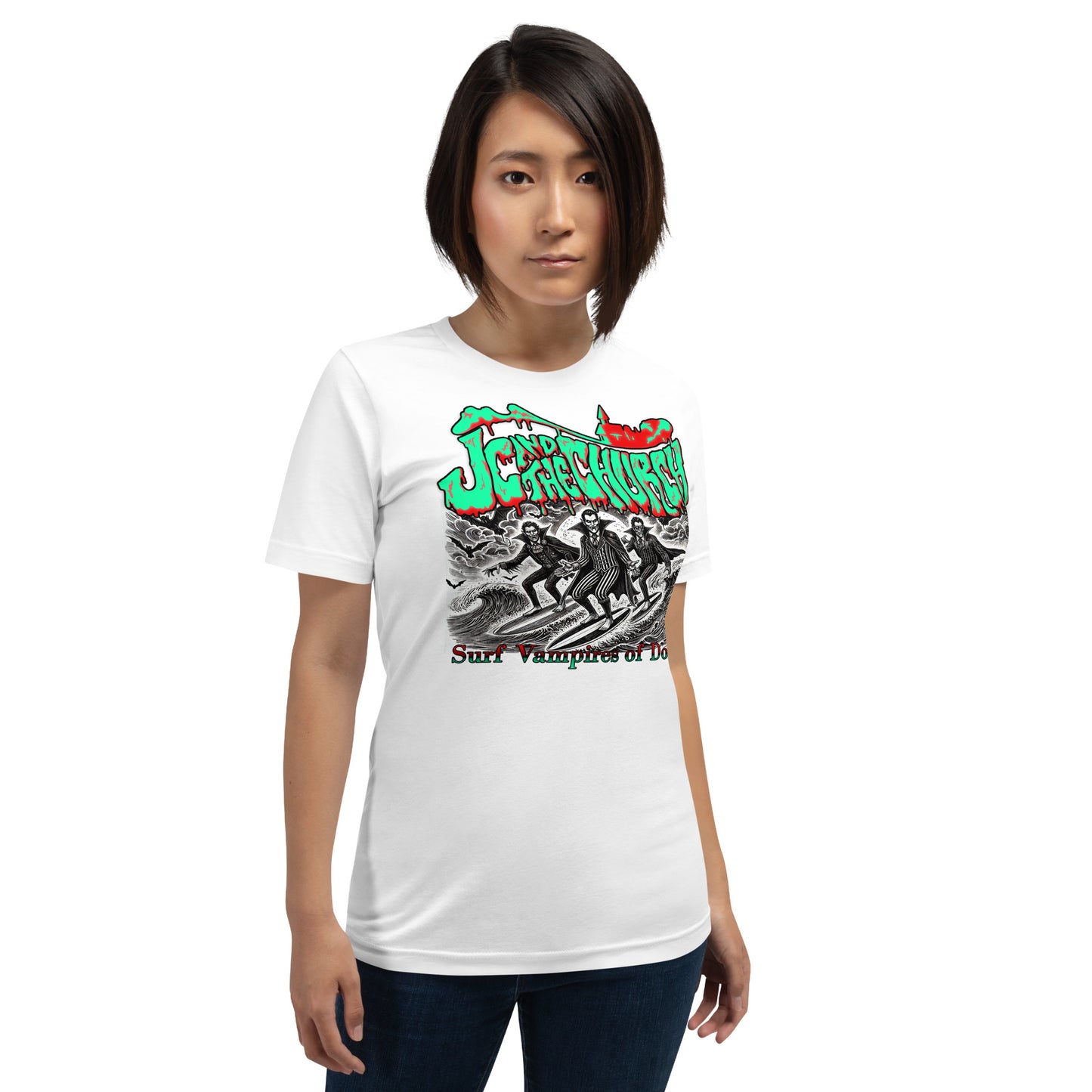 JC and The Church Surf Vampires of Doom! UNISEX